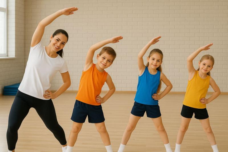 Оздоровительная гимнастика для детей 8-10 лет